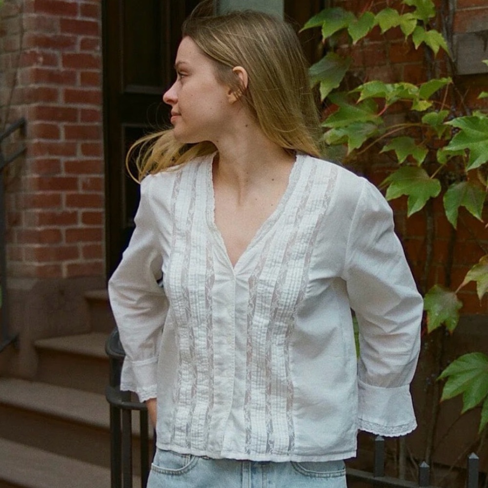 Brandy Melville White Blouse